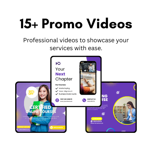 Education & Online Courses Content Pack