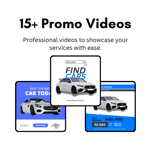 Car Dealerships & Rental Content Pack