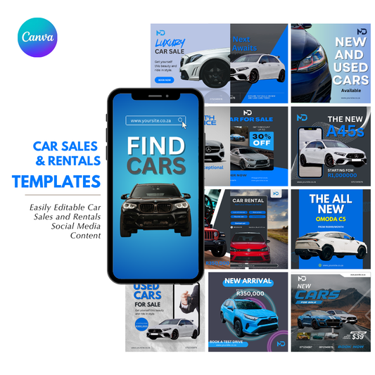 Car Dealerships & Rental Content Pack