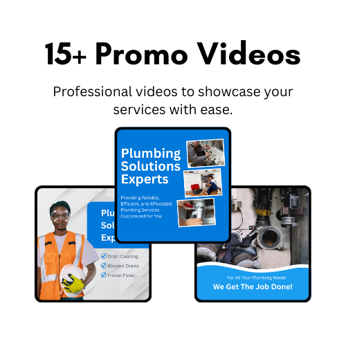 Plumbing Business Content Pack